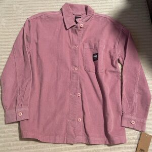 Pink Vans Corduroy Jacket/Button up